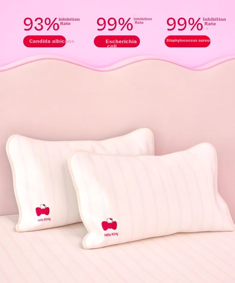 Tbh Sanrio Hello Kitty Ice Silk Summer Cooling Mat Machine Washable Soft Mat 120x200cm with Straps 13