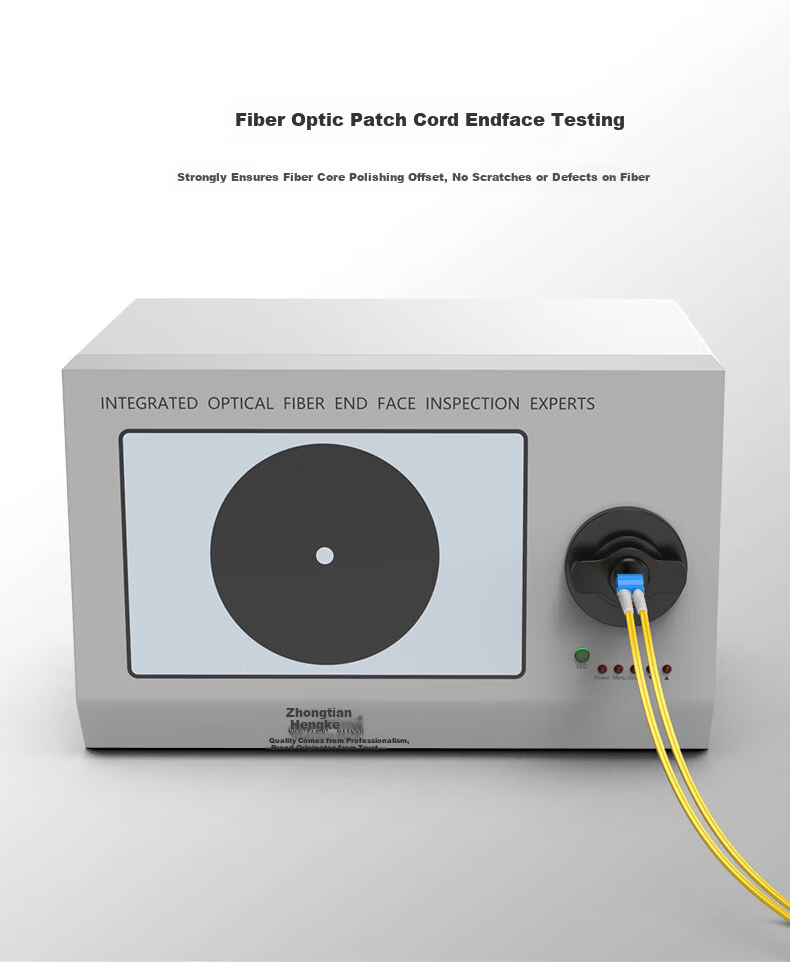 ZHONG TIAN HITECH Telecom-Grade Fiber Optic Patch Cable LC-LC Single-Mode Dual-Core Duplex 2.0 Fiber Optic Cable, 1 Meter, ZT-L101 8