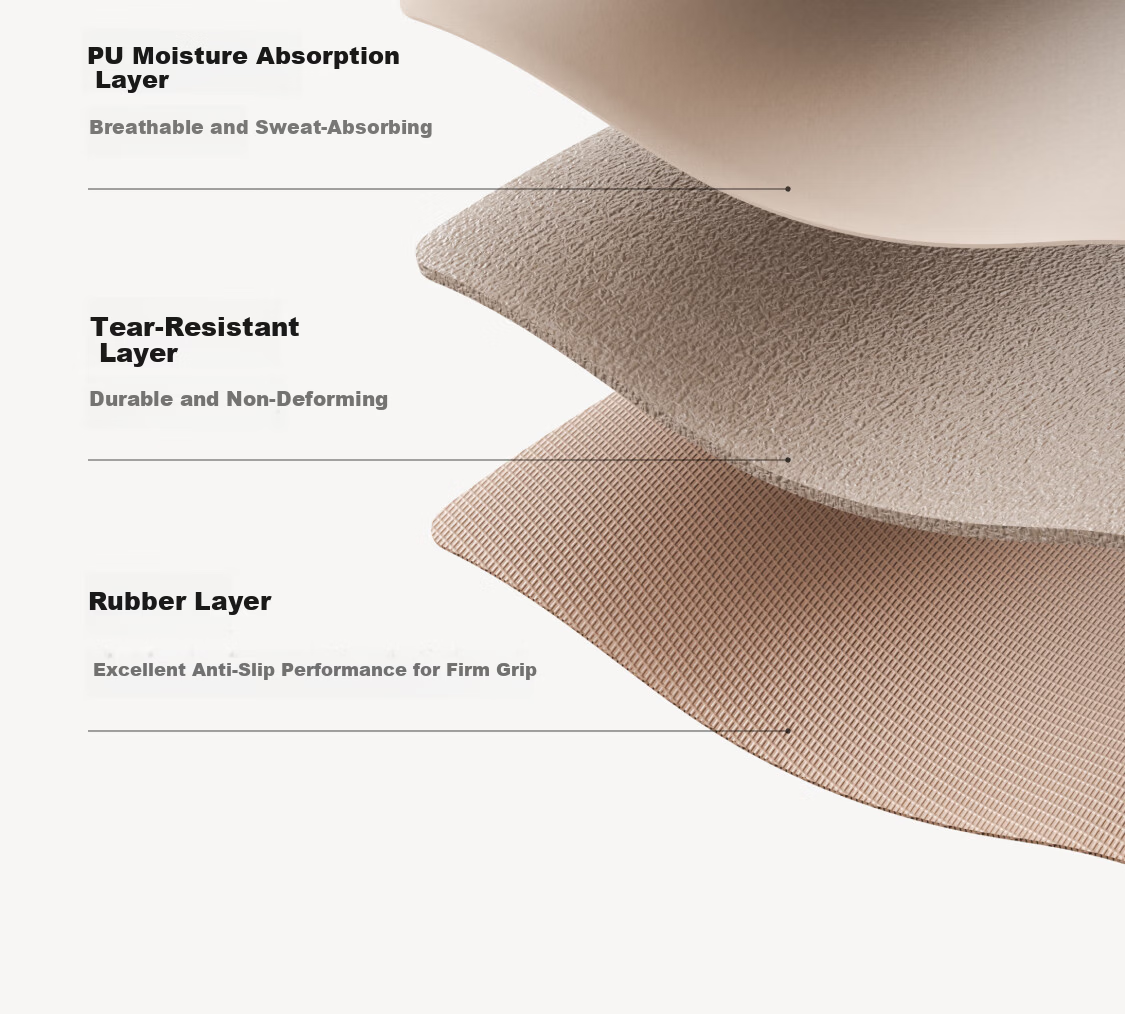 Keep Yoga Mat Fitness Mat Home Use 2025 New Professional Non-Slip Shock Absorption Natural Rubber Coconut Shell Mat Gravel Sand Color 6