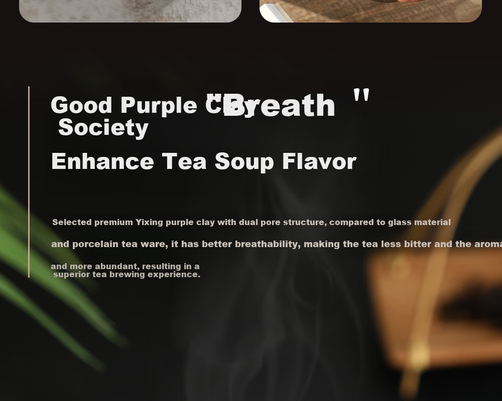 Fuguang Insulated Water Bottle Tea Cup for Men and Women Business Gift Large Capacity Purple Clay Cup 408mL 6