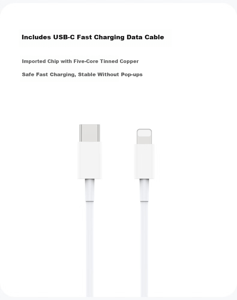 Band Brother Compatible Apple Watch Smartwatch S10/11/9/8/SE/iWatch Ultra/2/1/3 Charger PD20W Type-C Charging Adapter 7