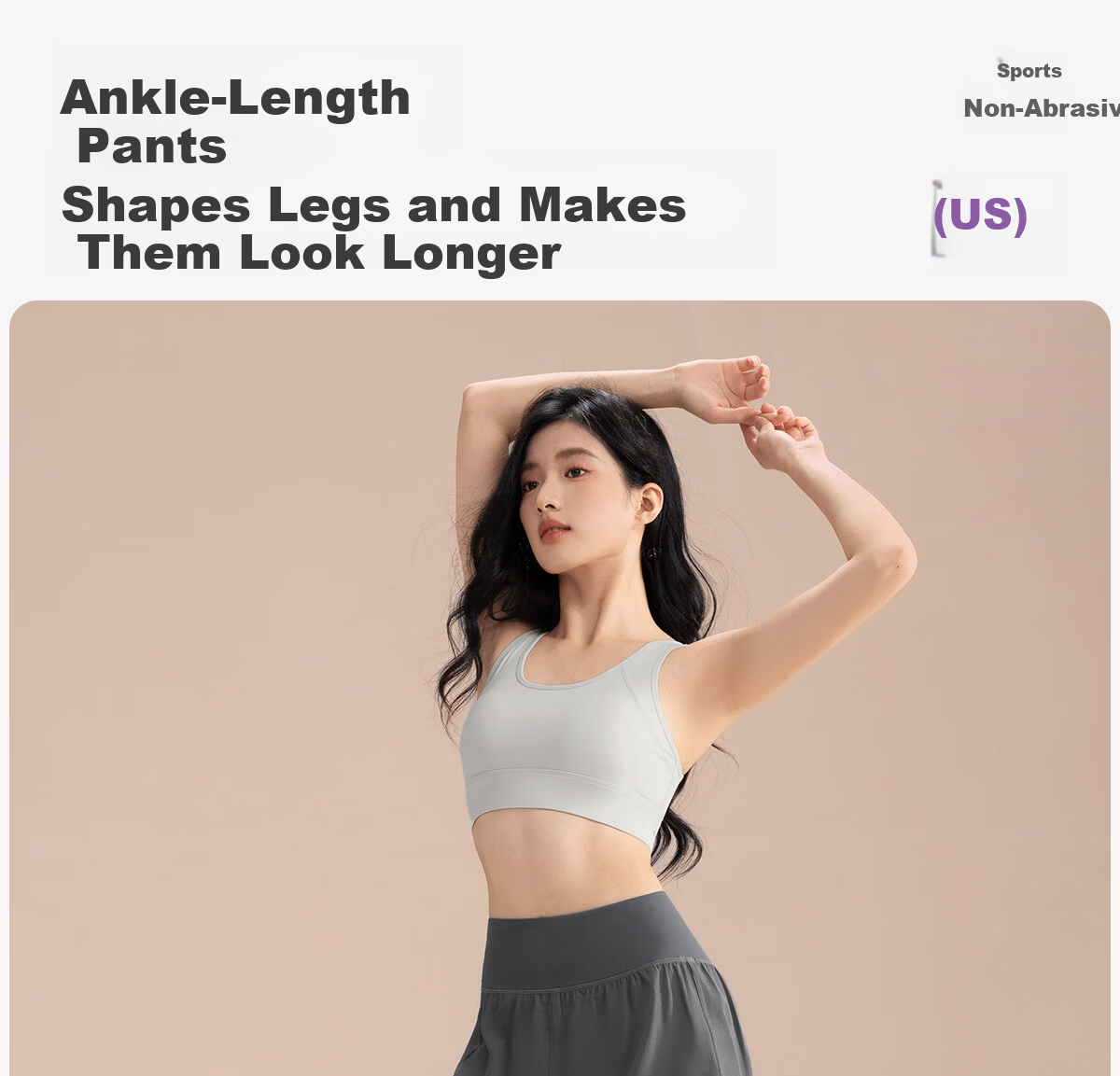361° Women's High-Strength Fake Two-Piece High-Waist Tummy Control Sweat-Resistant Training Running Fitness Yoga Pants 14