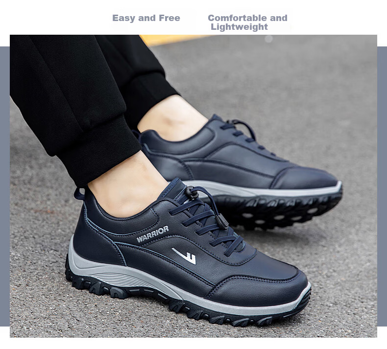 Warrior Women's New Comfortable Elderly Shoes Mom Shoes Middle-aged and Elderly Casual Walking Shoes 3441L Red Size 37 17