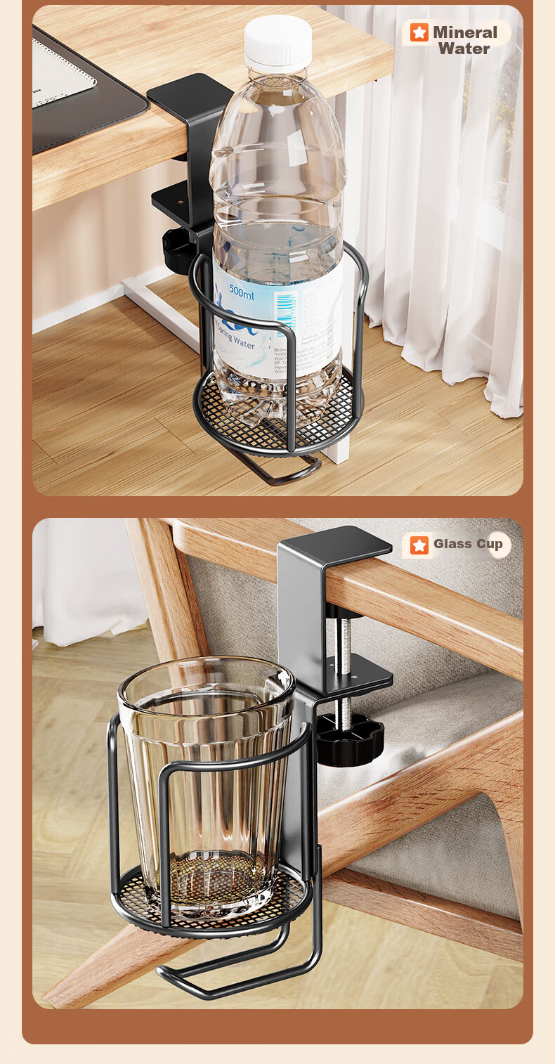 Behind the Scenes Hero Cup Holder Upgraded Version - TV Remote Control Organizer, Small Plant Pot, Mug, and Thermos Storage Stand 8