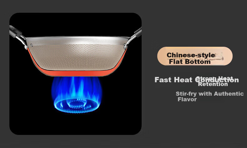 Kambach Titanium Honeycomb Double-Handle Deep Large Capacity Non-Stick 32cm Stew Pot Compatible with Gas and Induction Cooktops 8