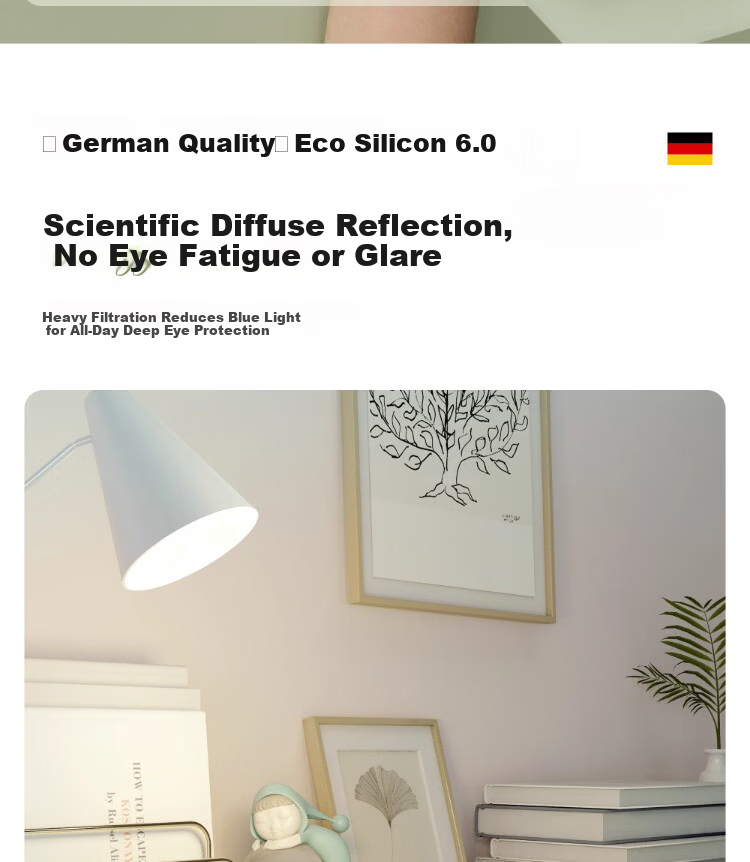 Zichen [Ecological Silicone] Eye Protection Desk Pad for Students' Study Desk, Writing Table, Office Desk, Computer Desk Surface Protection Mat 17