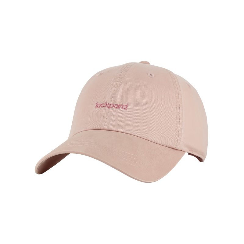 LACKPARD 2026 Spring Summer New Baseball Cap High-Weave Combed Cotton Soft Portable Foldable Versatile Pink