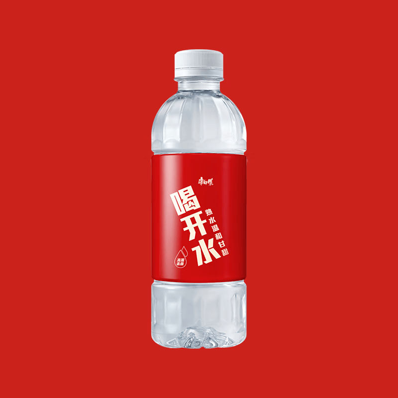 康师傅喝开水 熟水饮用水 380ml*24瓶 整箱批发瓶装水白开水 热门商品