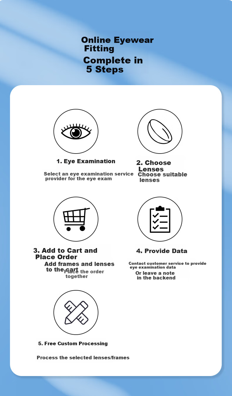 Gameking Blue Light Blocking Anti-Radiation Eyeglass Frame for Men and Women, Prescription Ready, Model 8206 Black 15