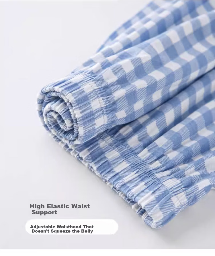 LangSha Kids Modal Pajama Set Boys Homewear Parent-Child Plaid Stylish Baby 14