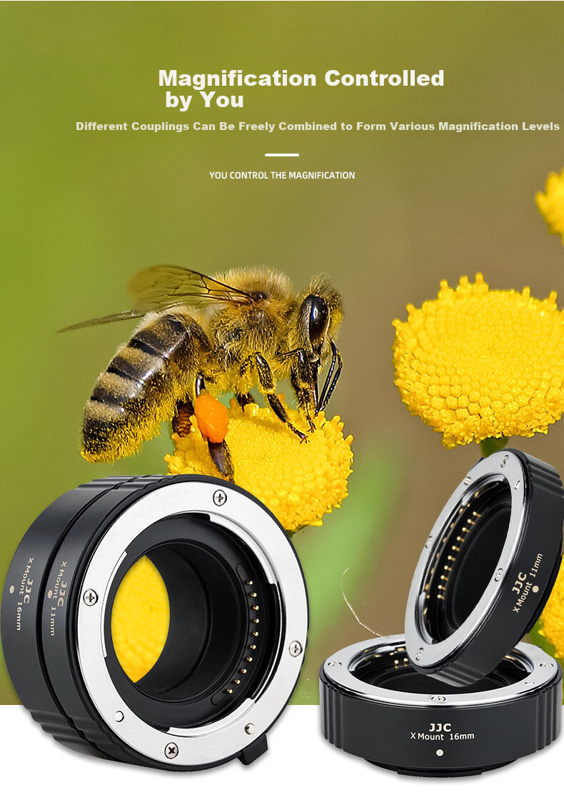 JJC Close-Up Lens Adapter Macro Extension Ring Z-Mount for Nikon Z50II Z6III Z63 ZF Z8 ZFC Z72 Z9 Z30 Zfc Camera Accessories 5
