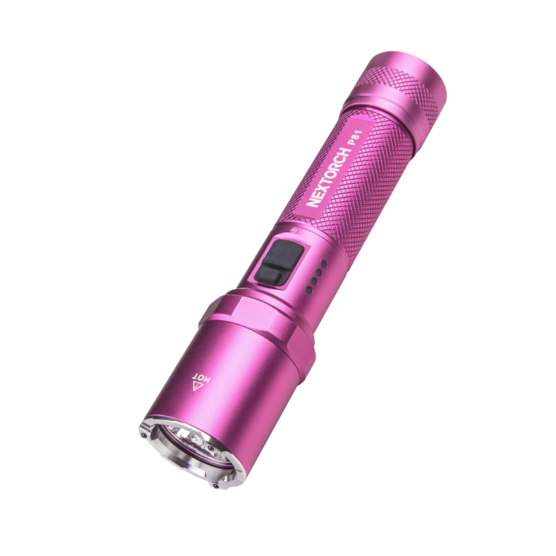 NEXTORCH P81 High Brightness Tactical Duty Flashlight Patrol Strong Light Outdoor Emergency Self-Defense Flashlight