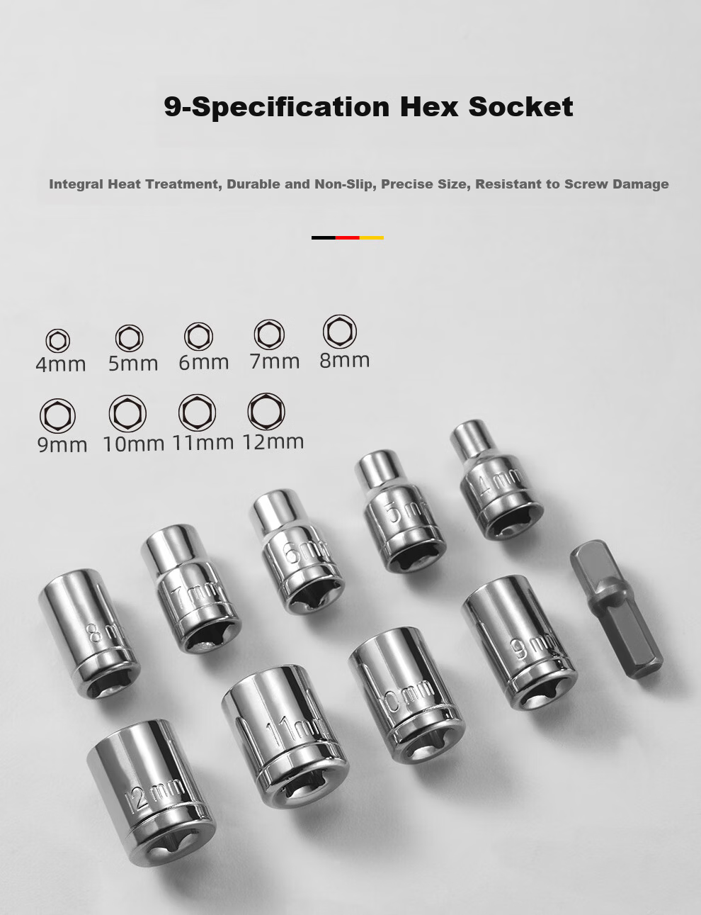 MASTERPROOF 55-Piece Ratchet Screwdriver Set Large and Small Screwdriver Bits Socket Home Use Screwdriver Kit 7