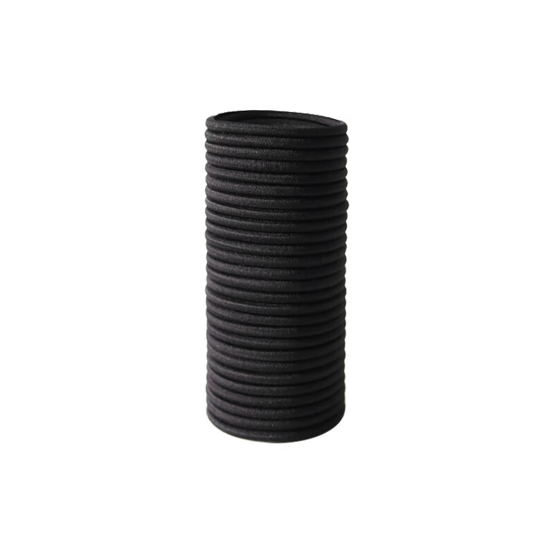 MEIFUYU Small Thumb Hair Ties 200pcs High Elasticity Children's Black Hair Bands WH7216