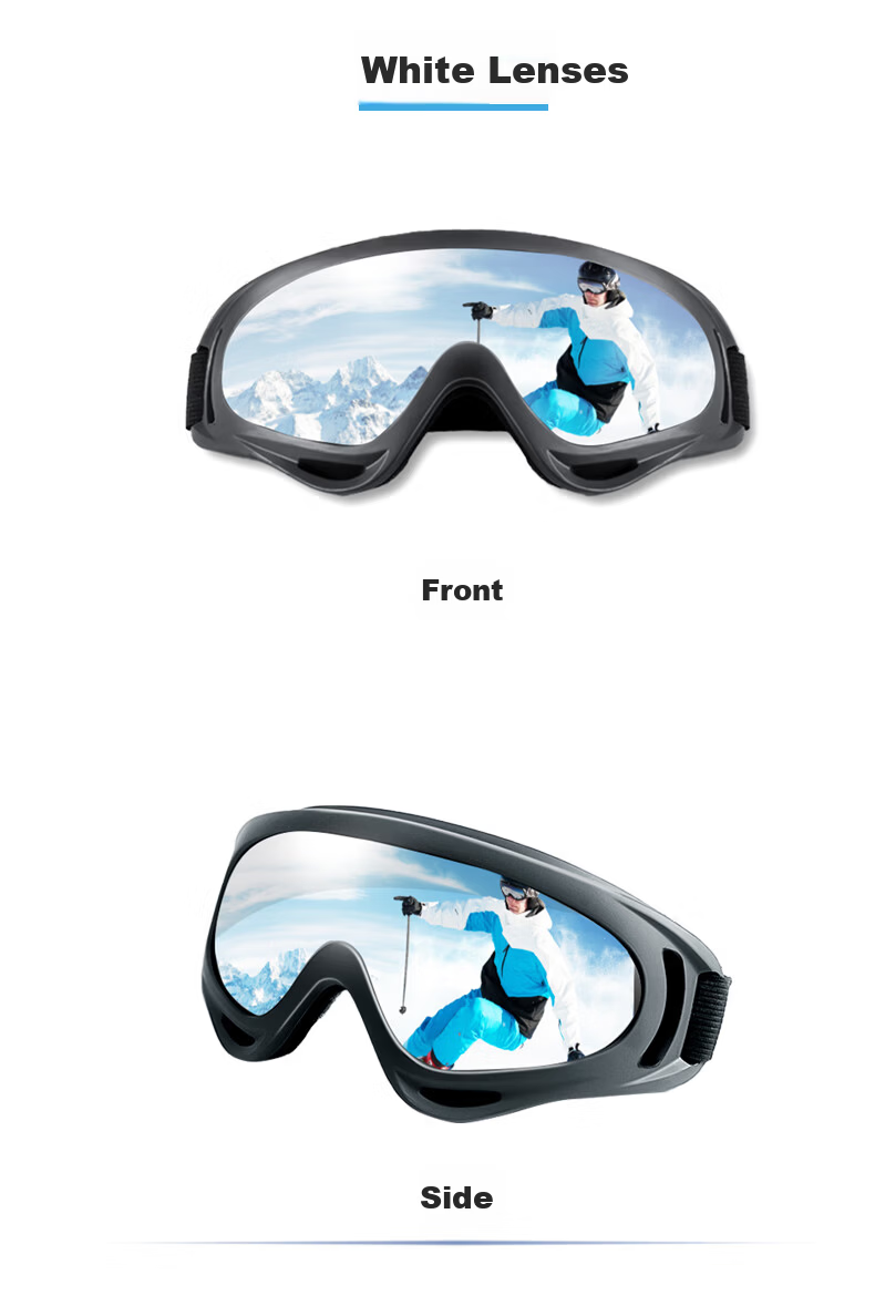 DRATRA Ski Goggles Windproof Glasses Mountaineering Snow Goggles Kids Ski Glasses Dustproof Snow Gear 6