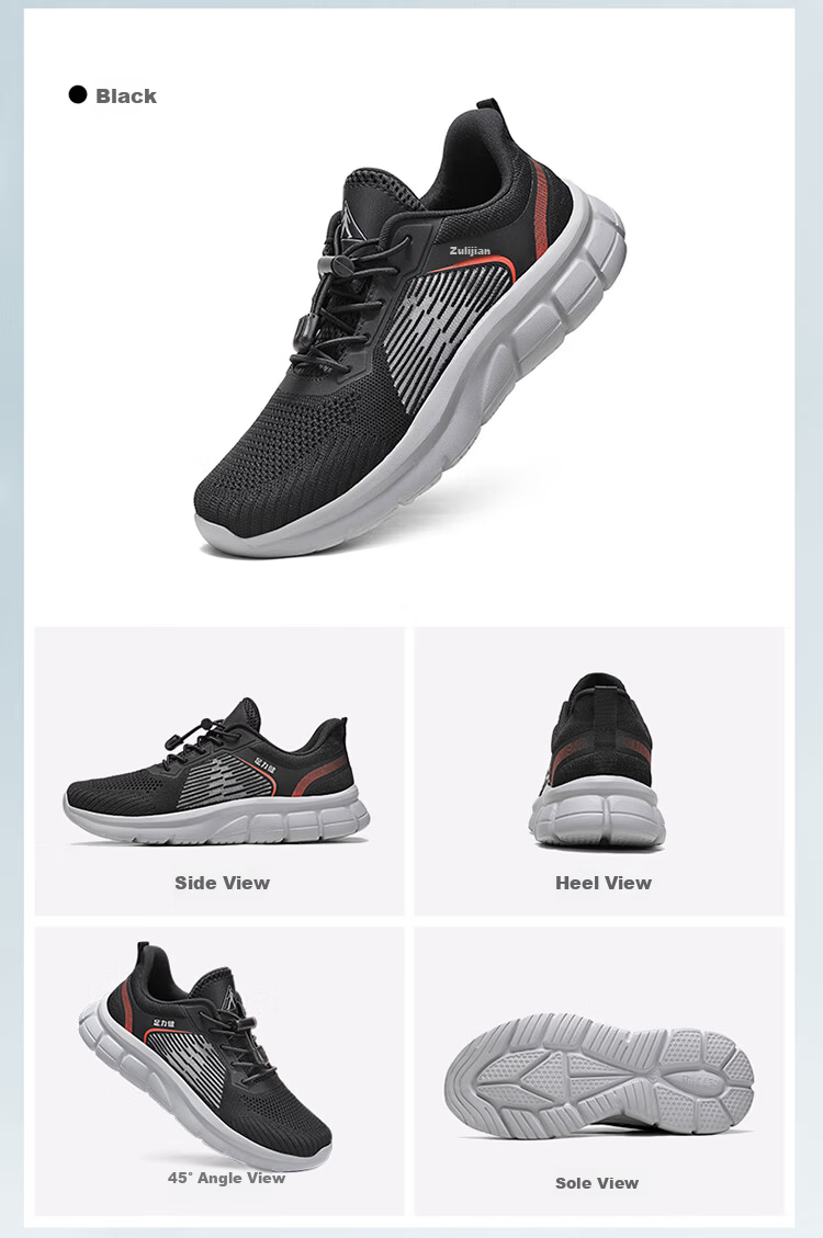 Zulijian Elderly Women's Shoes 2026 Slip-On Breathable Mesh Outdoor Non-Slip Sports Casual Shoes for Mom 10