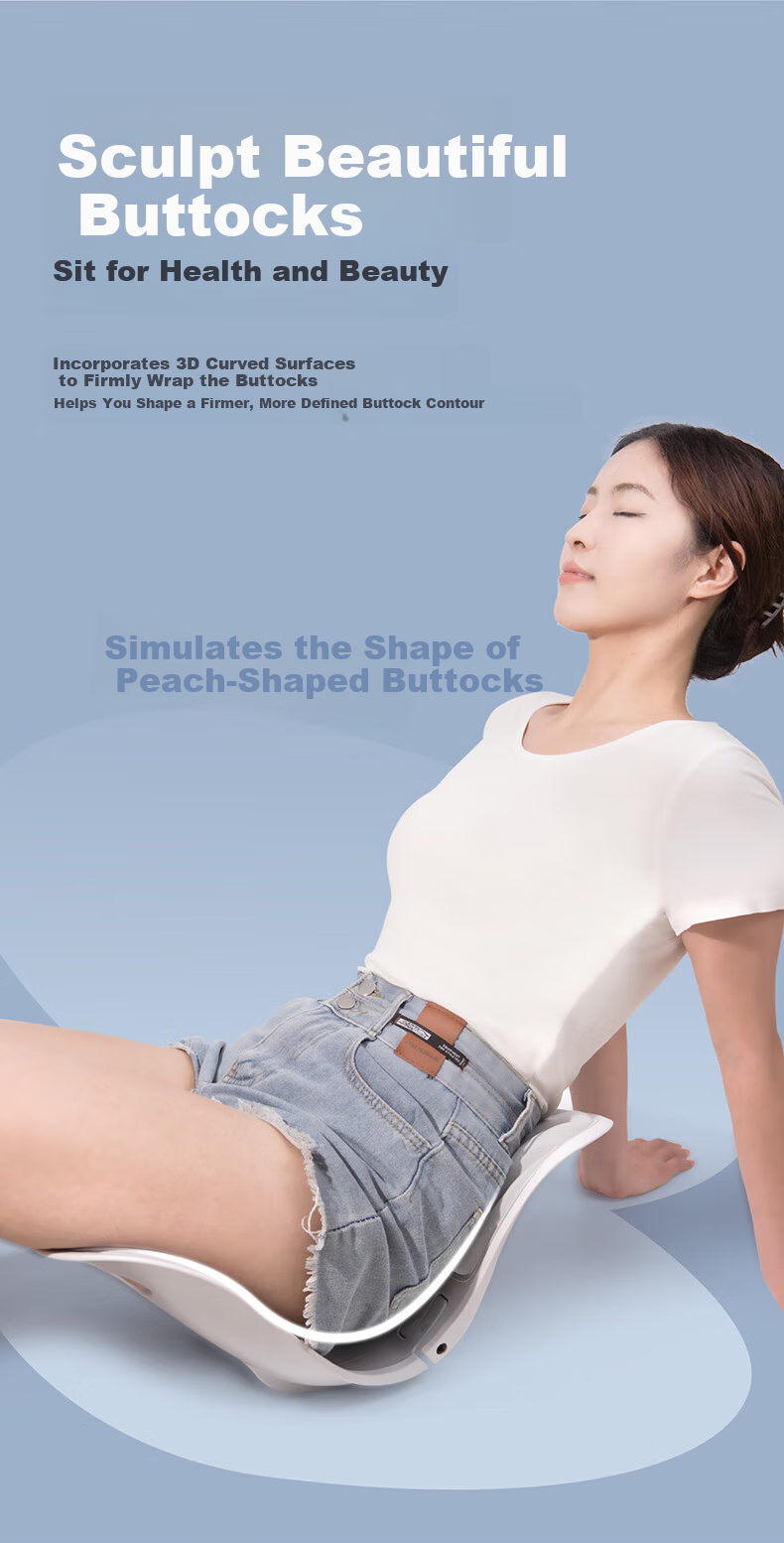 JAGO Lumbar Support Seat Cushion Waist Protector Long Sitting Office Backrest Integrated Waist Support Pad 5