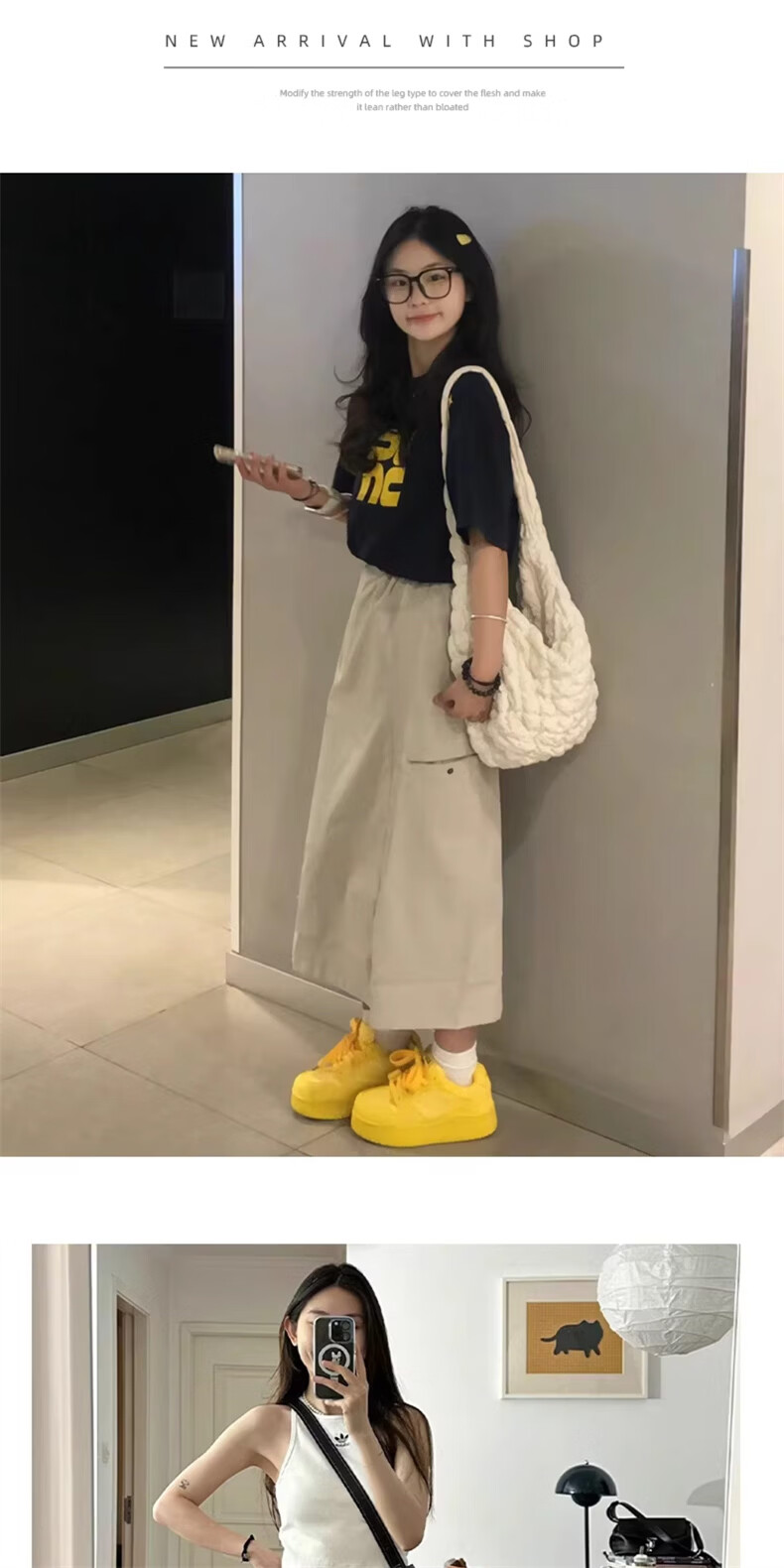 Langsha American Vintage Workwear Skirt Women Summer 2026 New High Waist Pear Shape Hip Cover Slimming Mid-Length Skirt 17