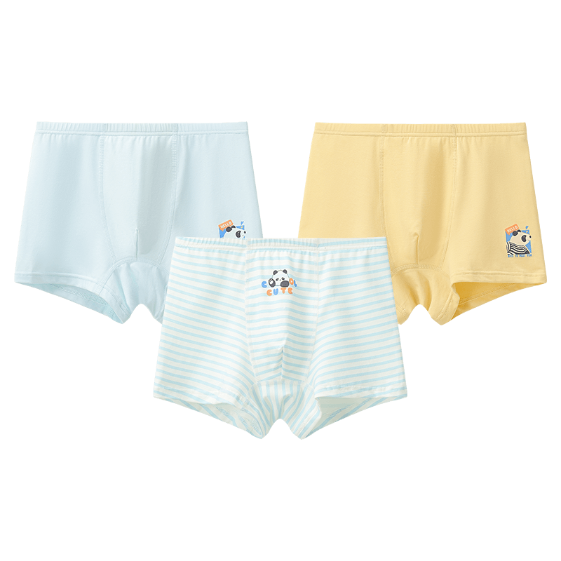 Hodo Children's Modal Cotton Antibacterial Boys and Girls Boxer Shorts Youth Four-Point Underwear H5K4117 170