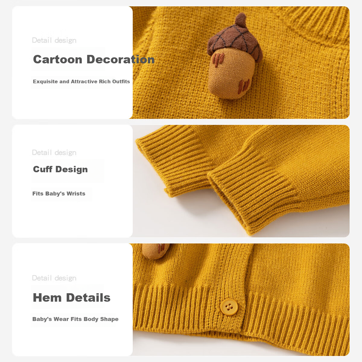Banxidi Girls Sweater Spring 2026 New Stylish Baby Knit Cardigan Children's Spring and Autumn Knitwear Kids Clothing