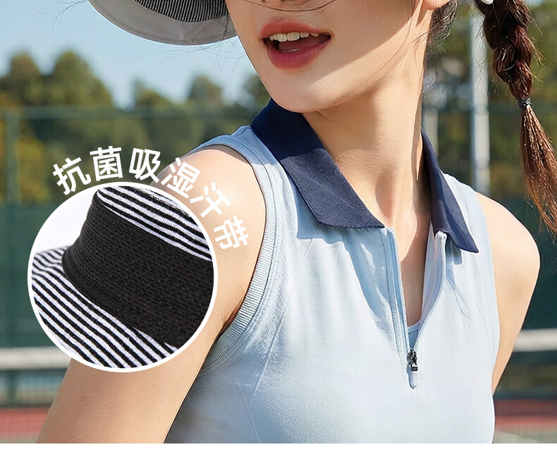 CACUSS Large Brim Open Top Hat Women Summer Outdoor Sun Hat Sports Hat Face Slimming Striped Sun Protection Hat Black 12