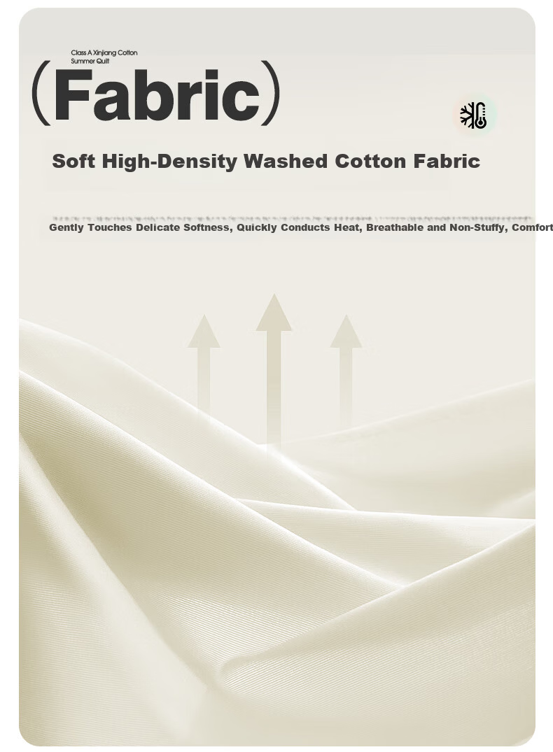 Aiwei Summer Cooling Quilt A-Class Xinjiang Cotton Air Conditioning Quilt Washable Thin Quilt 1.5 Jin 150*200cm White Blue 5