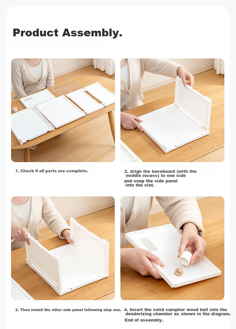 Xitianlong Flip-Top Shoe Box Functional Storage Box, Shoe Cabinet Doorway Entryway Cabinet Stackable Combination Shoe Cabinet, Transparent, 8-Pack 14