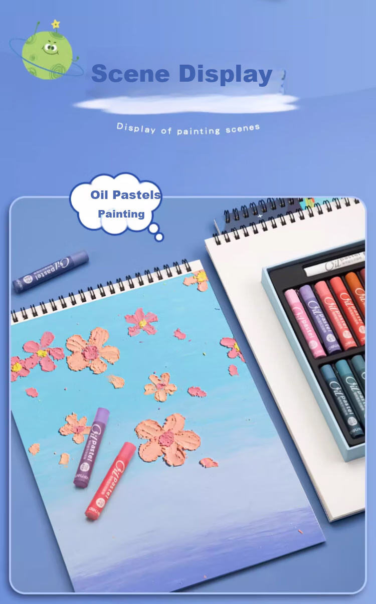 Mili Children's Drawing Book A4 Blank Sketchbook Art Special Kindergarten Primary School Travel Sketch Thickened Sketchbook Back to School Essential Supplies 5