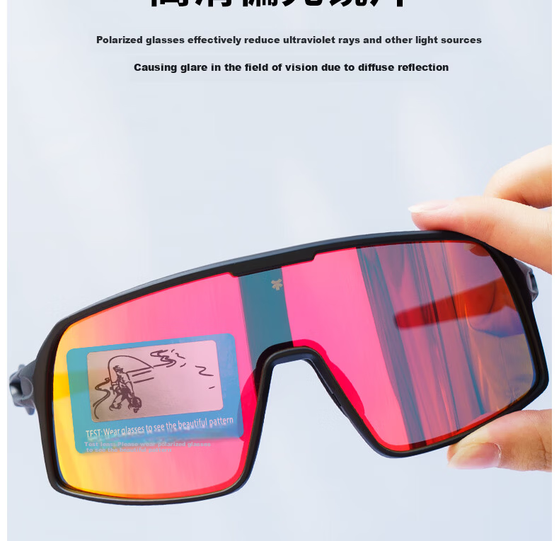 XUNTING Cycling Glasses Colorful Prescription UV Protection Outdoor Sports Professional Road Bike Goggles 14