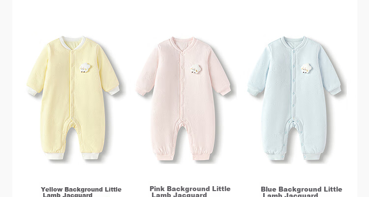 BALABALA Baby Romper Newborn Infant Bodysuit Unisex Winter Thickened Warm Soft Crawling Suit 16