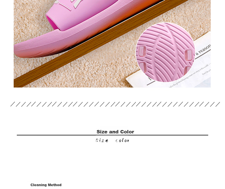 Huili Ins Style Couple's Wear, Inner And Outer Wear, Non-Slip Feeling, Air Cushion Soft And Bouncy, Breathable Comfortable Thick-Soled Sandals, Women's Style HL01852, Light Purple, Size 40 8