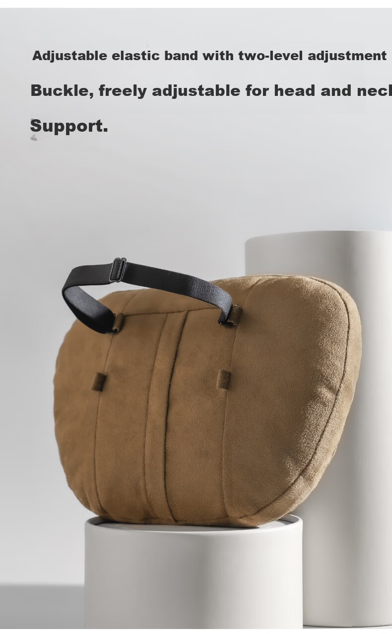 BIMLL Car Headrest Mercedes-Maybach S-Class Lumbar Support Soft Suede Car Pillow Universal for All Seasons 10