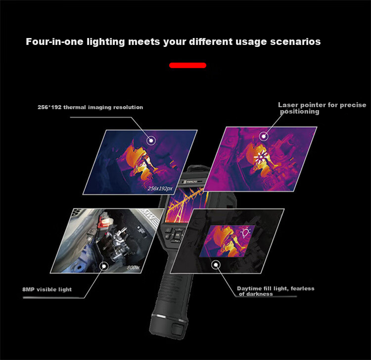 HIKMICRO H16PRO Thermal Imaging Camera High-Precision Infrared Thermal Imager Night Vision Power Inspection Industrial Temperature Measurement Leak Detector 4