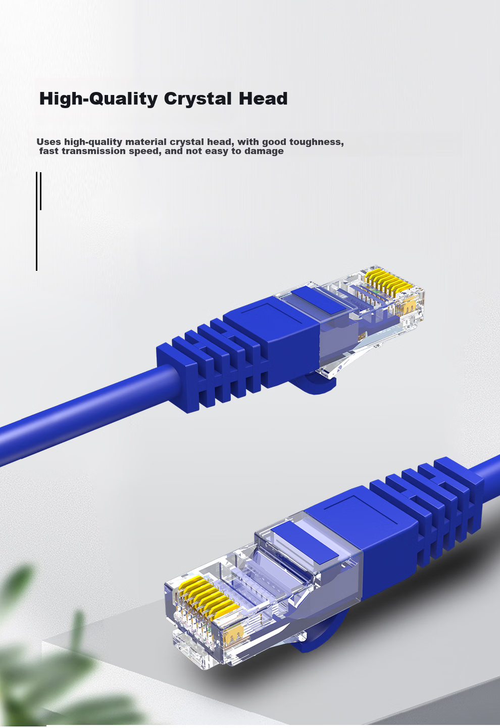 SDWS Cat6 Gigabit Shielded Twisted Pair Cable, Broadband Connection Wire, Engineering And Home Installation Finished Network Patch Cable, 20 Meters SC6-20P 2