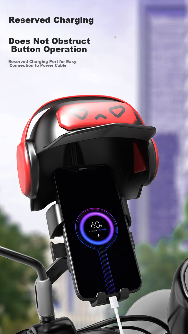 40,000km Electric Bike Phone Navigation Mount Electric Motorcycle Delivery Rider Cycling Sunshade Rain Cover Small Helmet Handlebar Model 9