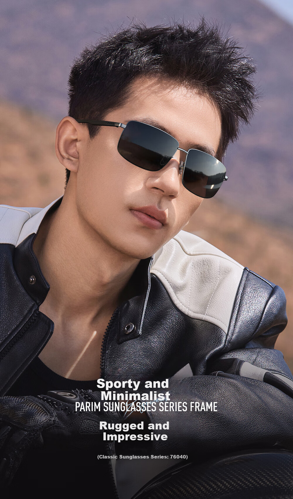 Pairimon HD PC Polarized Sunglasses for Men Driving Square Outdoor Sports Eyewear 76040 2