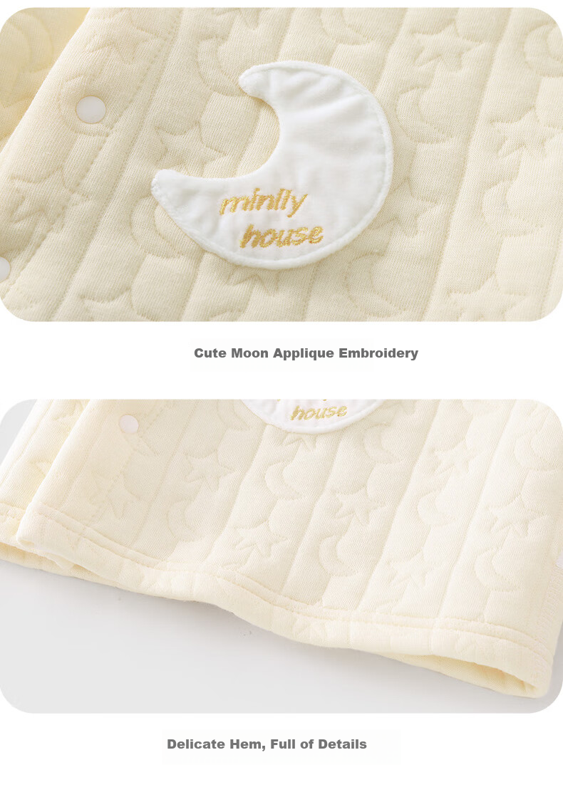 Youqi Baby Vest Spring Autumn Winter Outerwear Warm Cotton Boys Toddler Quilted Newborn Sleeveless Jacket 10