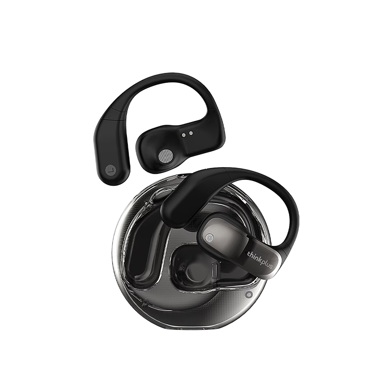 Lenovo X15 PLUS Black New Upgrade Bluetooth Sports Earphones Over-Ear Long Battery Life Lossless Sound 14.2mm Large Driver Noise Cancelling