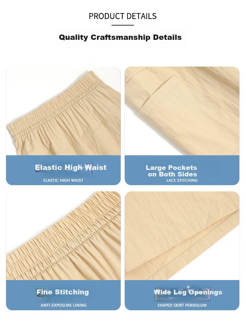 FitonTon Yamamoto Workwear Skirt Pants for Women 2025 Hot High-Waist A-Line Bodycon Skirt Wide-Leg Trousers for Women 9