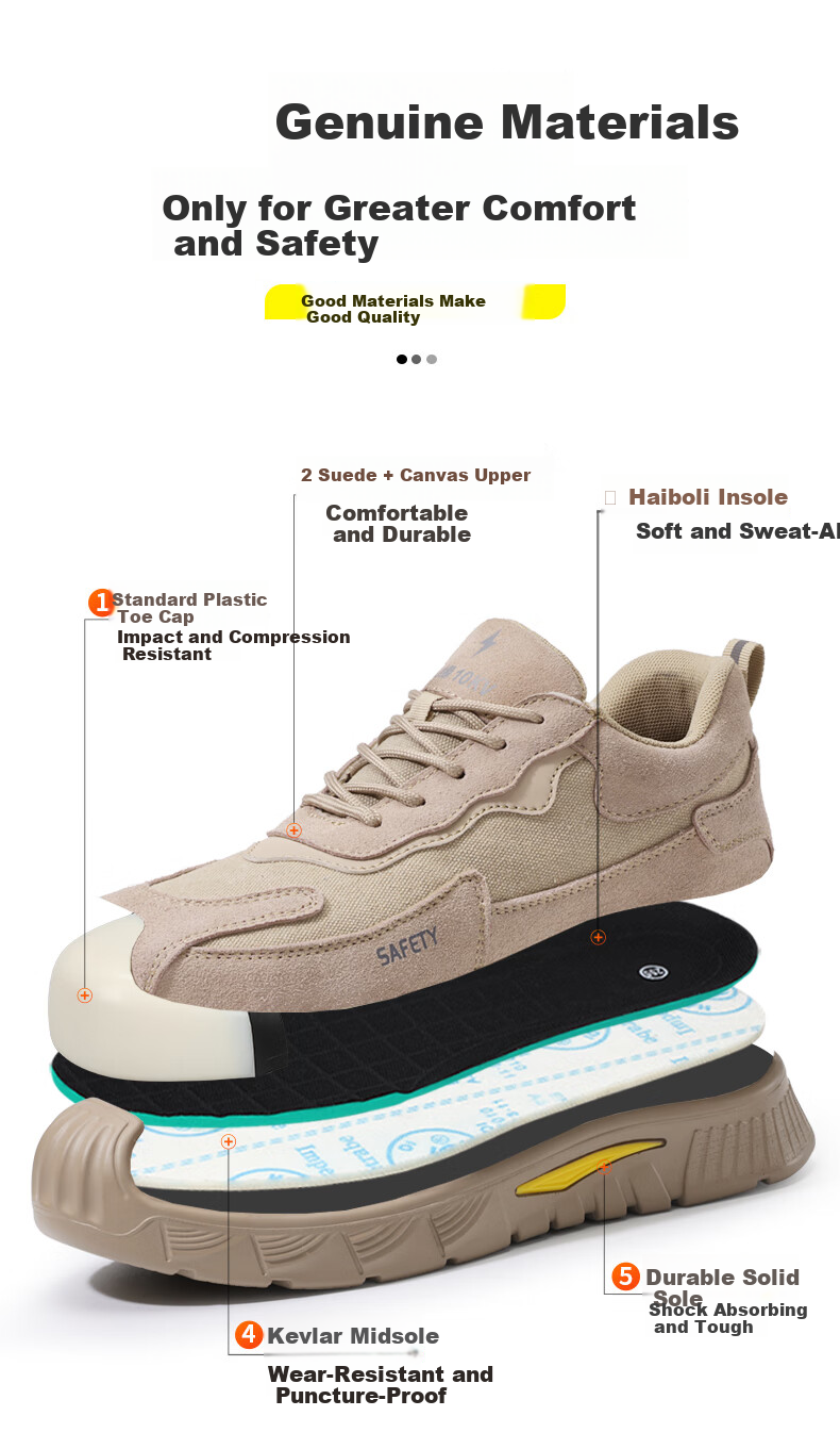 JUNBU Men's Winter Insulated 10KV Electrician Safety Work Shoes Anti-Smash Anti-Puncture Comfortable Construction F100 Size 39 2