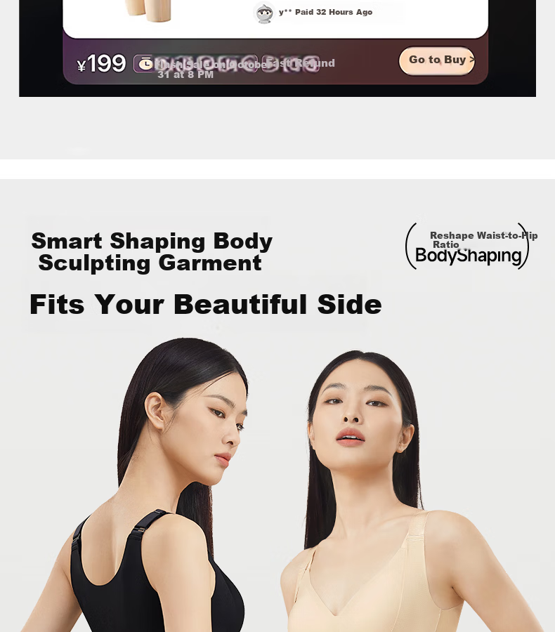 GRACEWELL One-Piece Shapewear Strong Tummy Control Hip Lift Postpartum Waist Trainer Seamless Body Shaping Slimming Suit Women Black 2X 1
