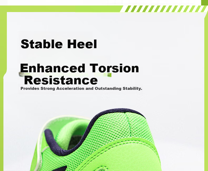 Li-Ning Kids Boys Girls Football Shoes TF Turf Studs Summer Breathable Cleats Youth Primary School Professional Sneakers Age 6-12 Size 35 19