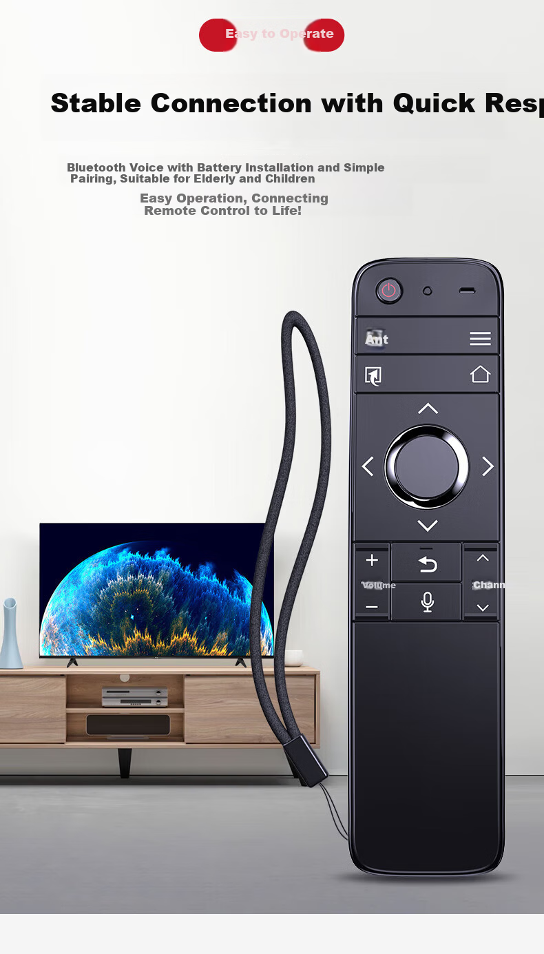 Accoona Compatible with Sharp TV Remote Control GB122WISA2 Universal 204 Smart Voice Bluetooth Gesture LCD-60/70LX765A LCD-52/60UE20A 4