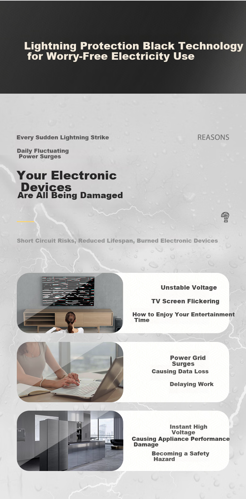 PHILIPS Surge Protector Power Strip 4 Outlets with Individual Switches 3m Cable Overload Protection Extension Cord Socket 3