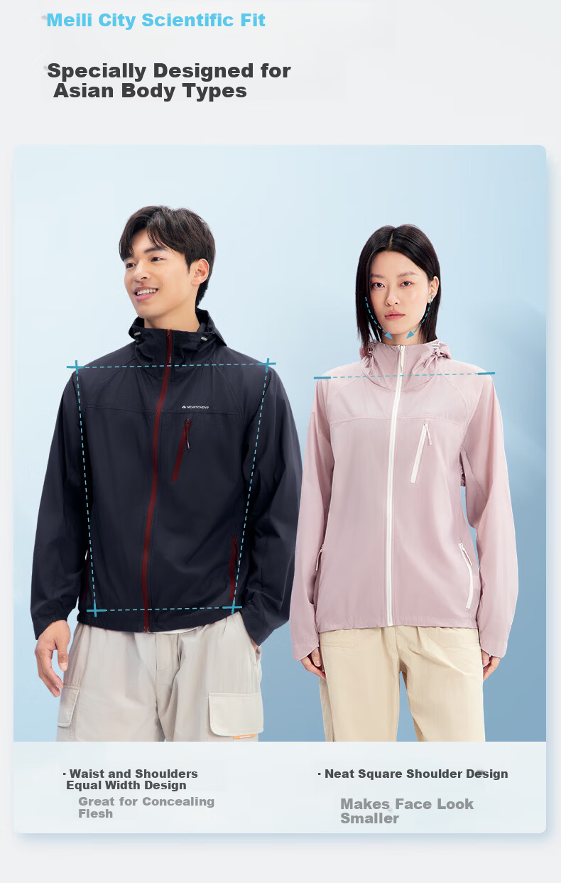 Meilicheng Tan Jian Ci Style | Lightweight Unisex Sunscreen Jacket UV Protection UPF100+ Summer Slim Fit Coat F111 7