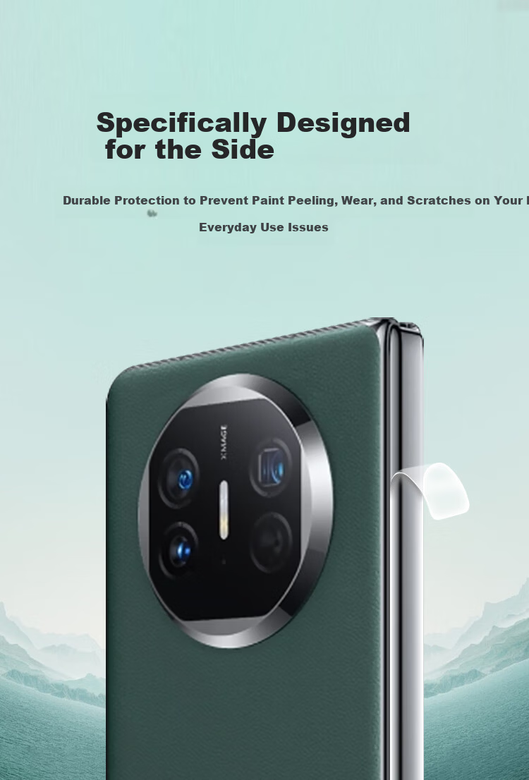 KOOLIFE Huawei Mate X7 Tempered Glass Screen Protector Foldable Phone Film Full Coverage Ultra-Thin HD Anti-Drop Fingerprint Resistant 3