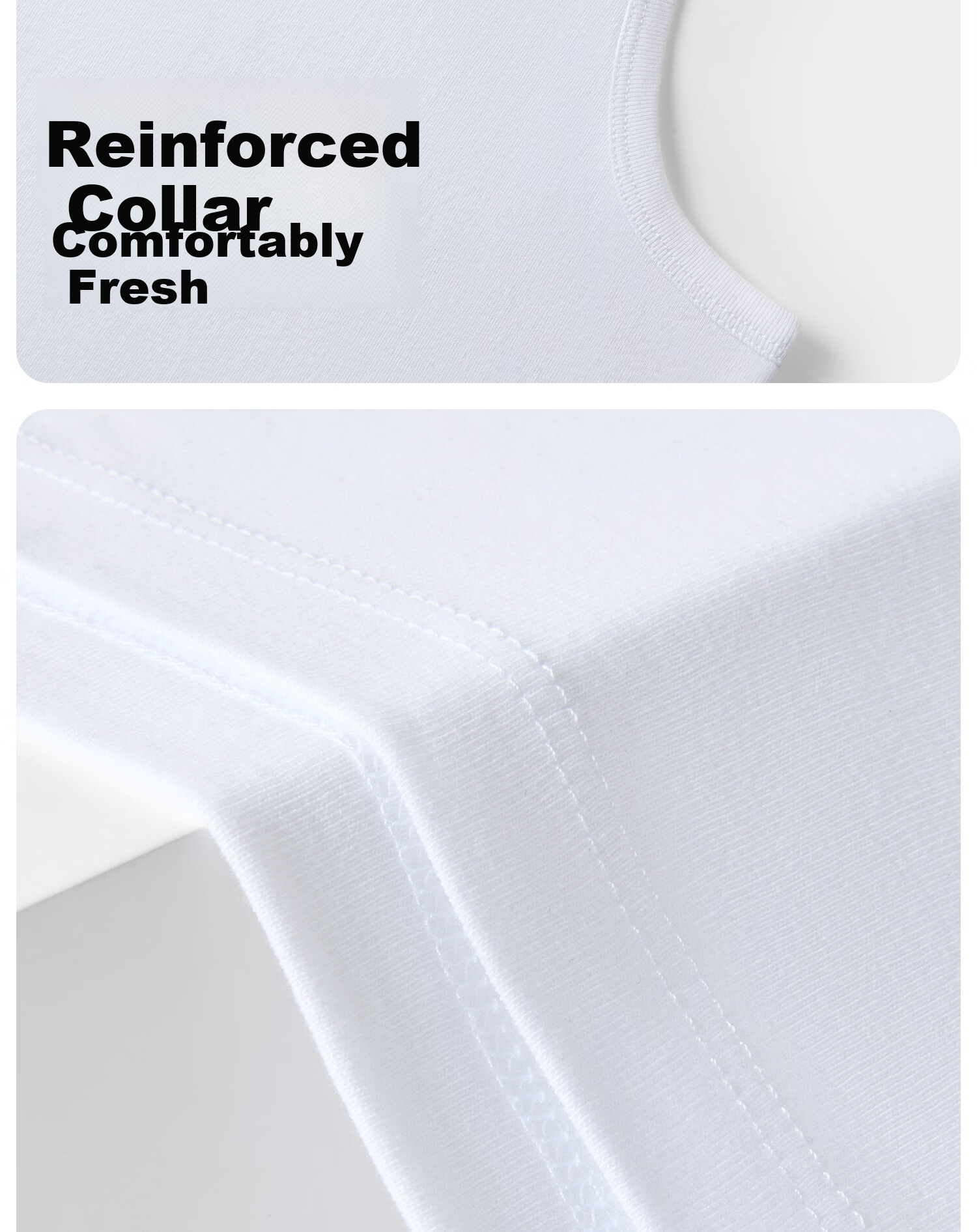 Yalu Pure Cotton Men's Tank Top Racerback Sports Fitness Sweat-Absorbing Breathable Loose Sleeveless Undershirt 16