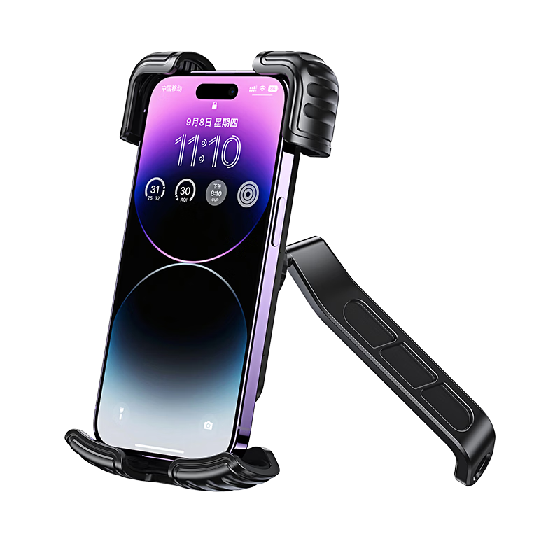 Ugreen Electric Bike Phone Holder Motorcycle Scooter Navigation Rearview Mirror Delivery Rider Bicycle Anti-Shake Mount