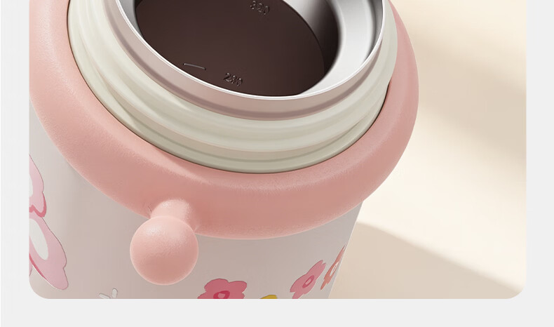 HAERS Baby Insulated Cup Ocean Blue Straw Training Cup Gravity Ball Anti-Choke Children's Water Bottle Children's Day Gift 20