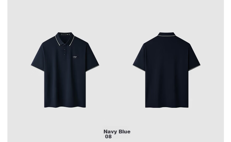 HLA Hailan Home Men's Polo Shirt 26 Light Business Fashion Series Cool Short Sleeve Summer 10